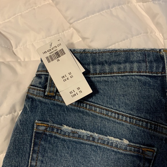 NWT Abercrombie Mom Shorts, High-Rise Curve Love - Picture 6 of 6